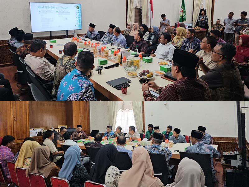 Ketua Yayasan Al-Hilal Sigli bersama Sekda Pidie dan Rektor UIN Ar-Raniry berkomitmen dalam penegerian kampus